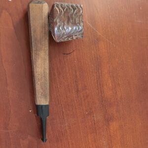 Vintage Wooden Smoking Pipe